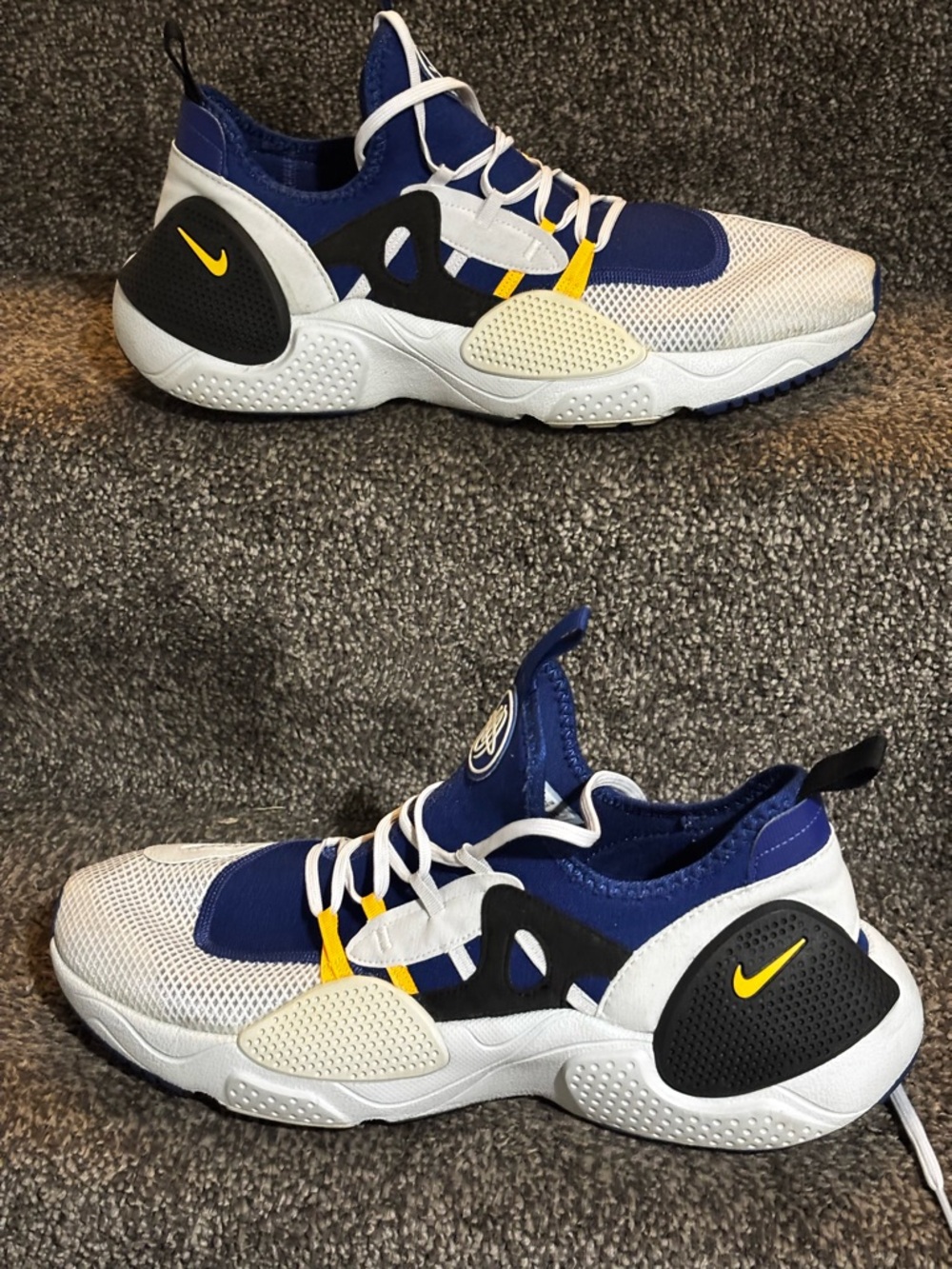 Nike Men’s Athletic Shoes in Blue, White, Black & Yellow  💯% authentic